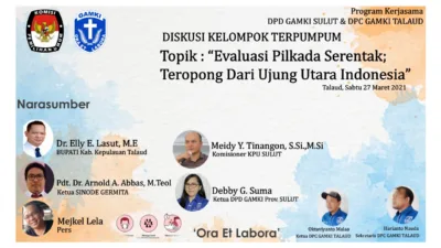 GAMKI Bedah Pilkada Serentak Tahun 2020 di Diskusi Kelompok Terpumpum