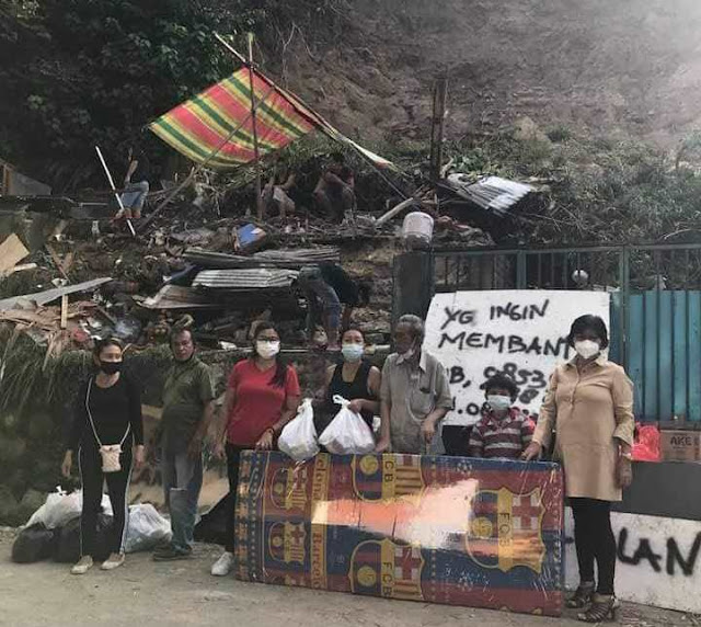 Ketua DPRD Manado Salurkan Bantuan untuk Korban Bencana Alam