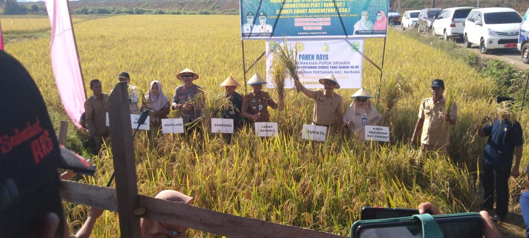 Melalui CSA Kementan, Petani Pangkep Wujudkan Agrikultur Ramah Lingkungan