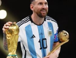 Messi Raih Golden Ball, Argentina Juara