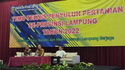 Kren! 650 Penyuluh Pertanian Lampung Hadiri Sosialisasi Genta Organik Kementan