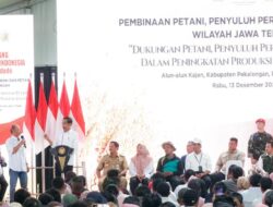 Hadir di Jawa Tengah, Presiden Ajak Petani,Penyuluh dan Babinsa Tingkatkan Produktivitas