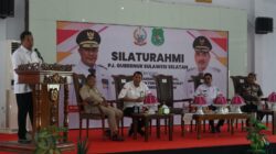 Kunker di Sidrap, Pj Gubernur Sulsel Silaturahmi dengan Jajaran Pemda dan Forkopimda