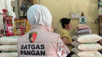 Satgas Pangan Polri Patroli Cegah Kelangkaan Beras