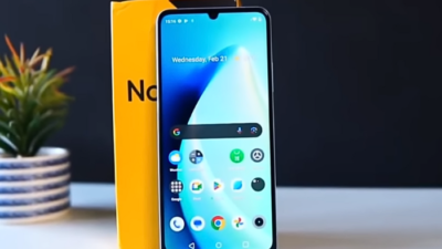 Harga dan spesifikasi HP Realme Note 50. (Foto: youtube/Gadget Me)