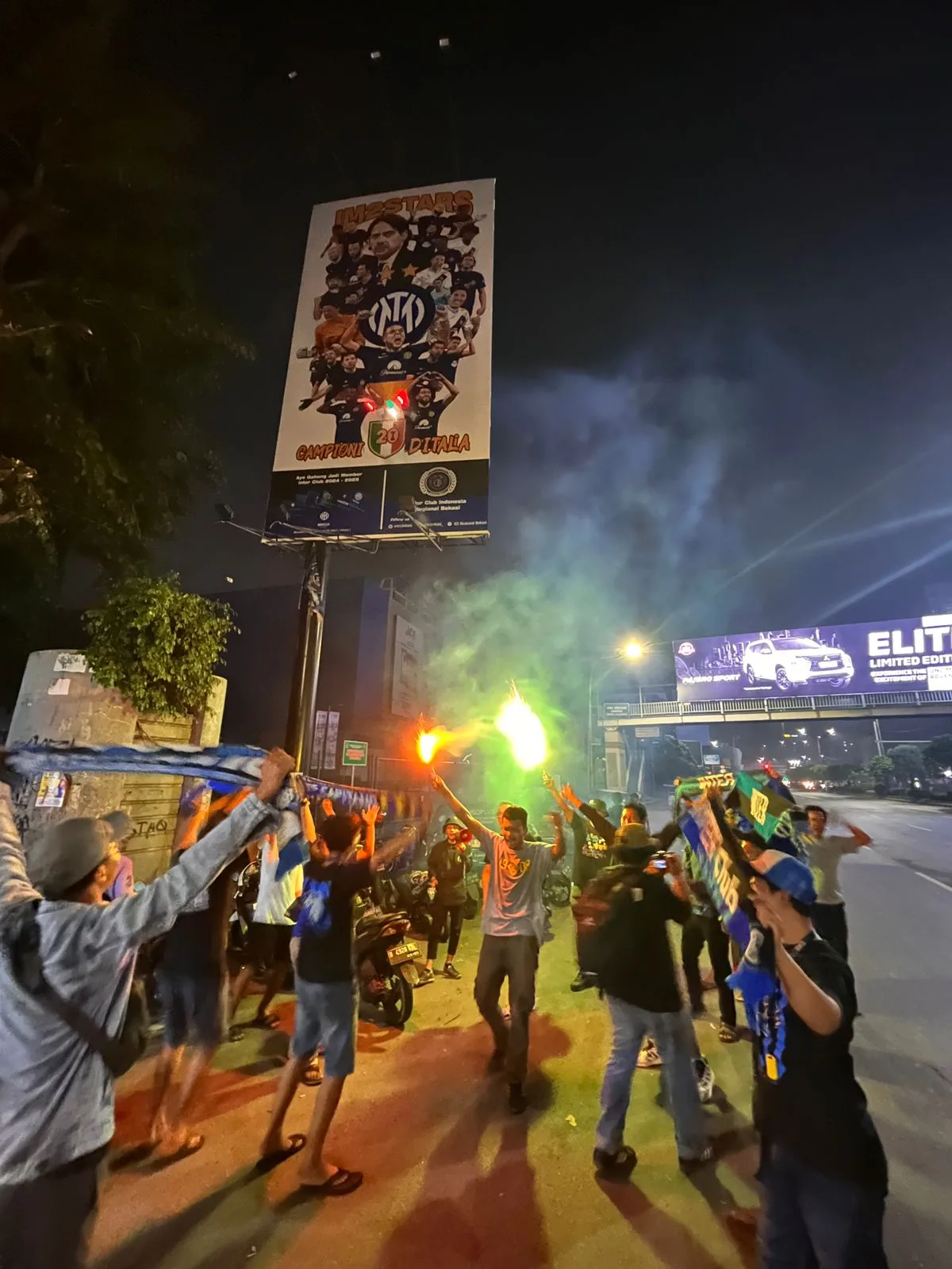 INTER CLUB INDONESIA REGIONAL BEKASI MERAYAKAN SCUDETTO INTER KE 20