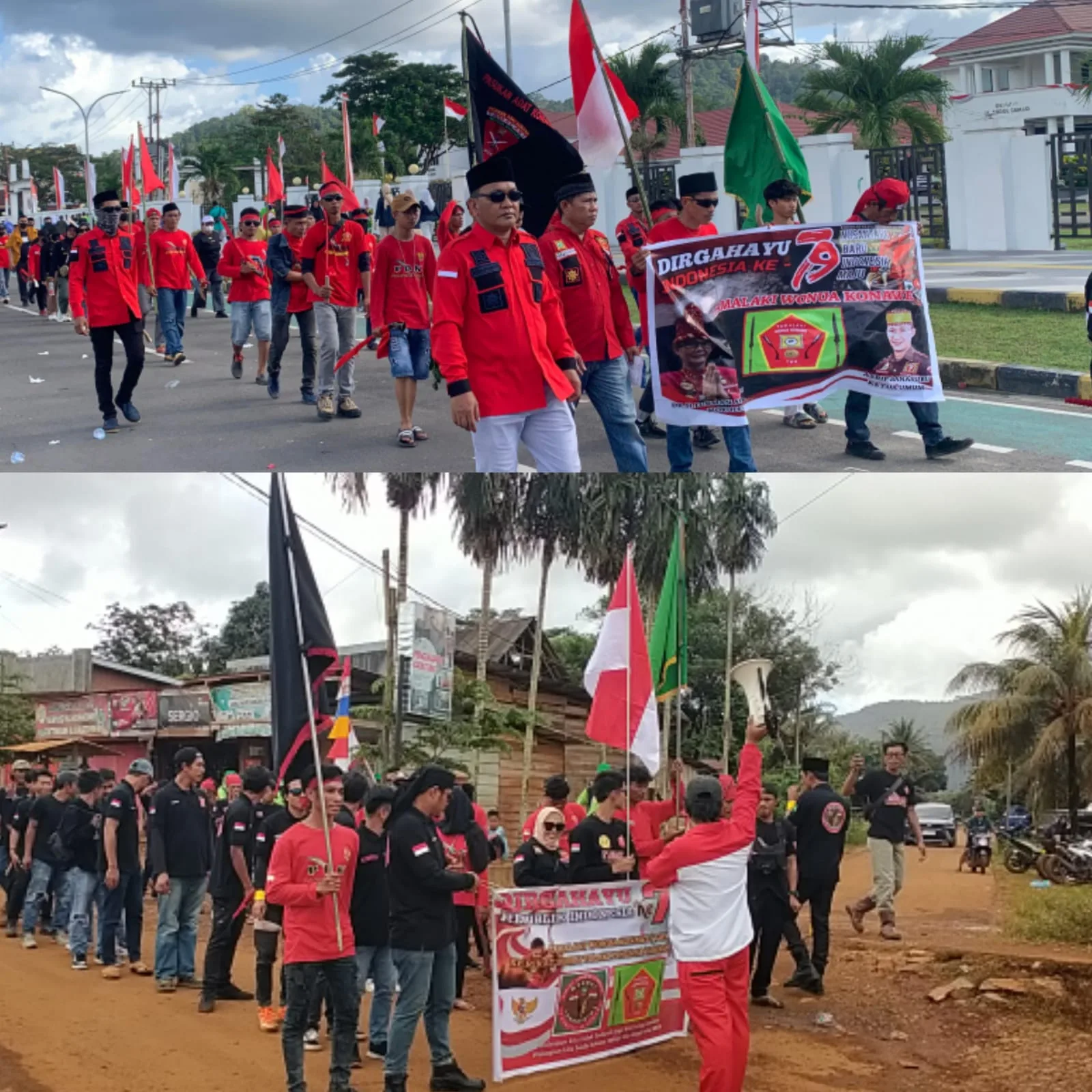 TWK Sukses Gelar Devile Pembukaan Pekan Olahraga dan Seni di Dua Kabupaten