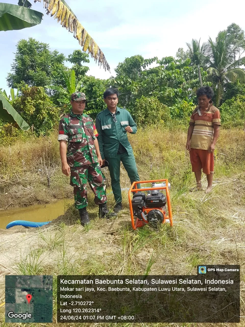 Tingkatkan Produktivitas, Mahasiswa Polbangtan Kementan Kawal Program PAT Pompanisasi.