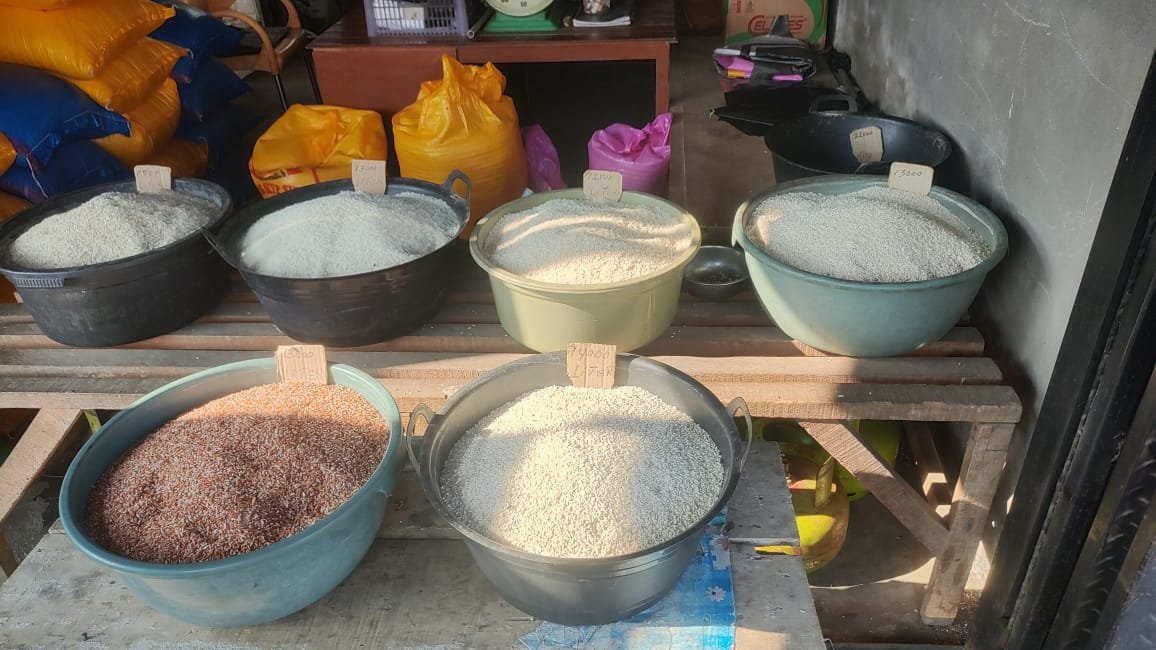 pedagang beras